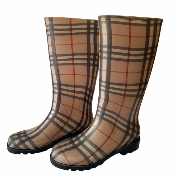 burberry rain boots size 6